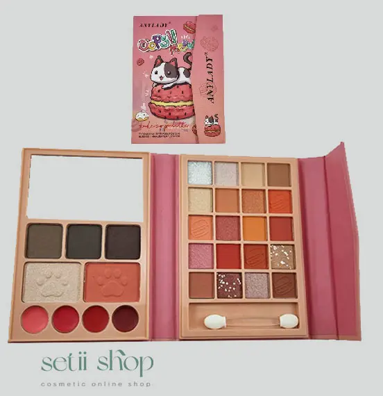 سایه چند رنگ ANYLADY طرح CAT