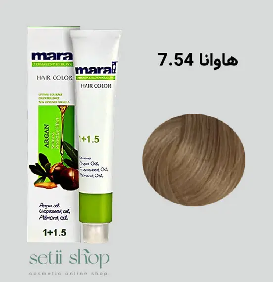 رنگ مو مارال شماره 7.54