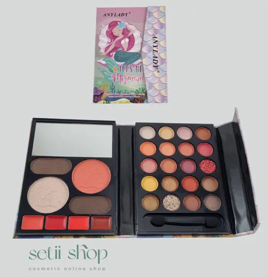 پالت سایه آنی لیدی طرح پری دریایی