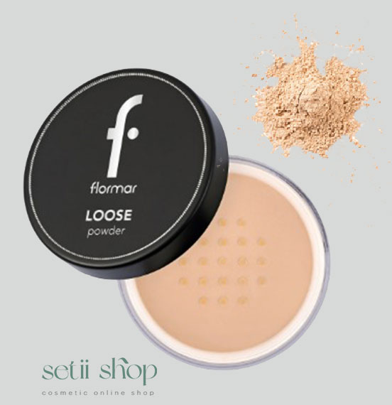Flormar-Loose-Powder.04 پودر فیکساتور فلورما Loose